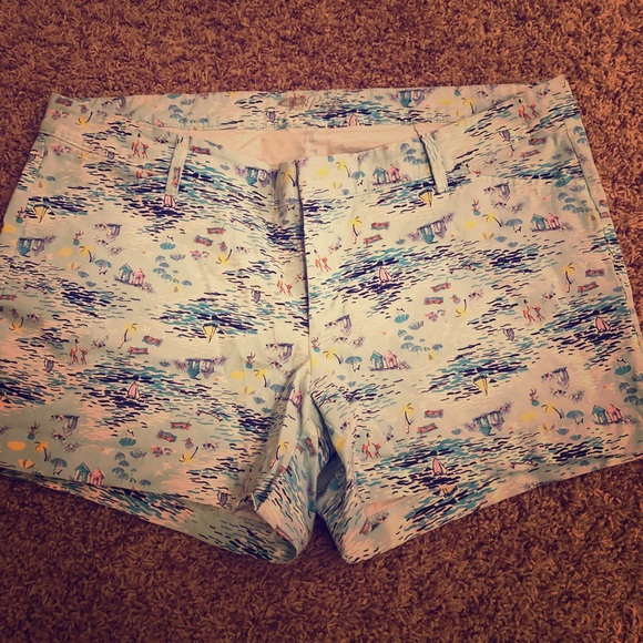 Old Navy Pants - Old Navy Pixie Shorts, 5” inseam, 20W, Island